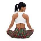 Tartan Christmas Yoga Leggings