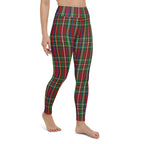 Tartan Christmas Yoga Leggings