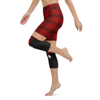 Tartan Shorts Yoga Capris