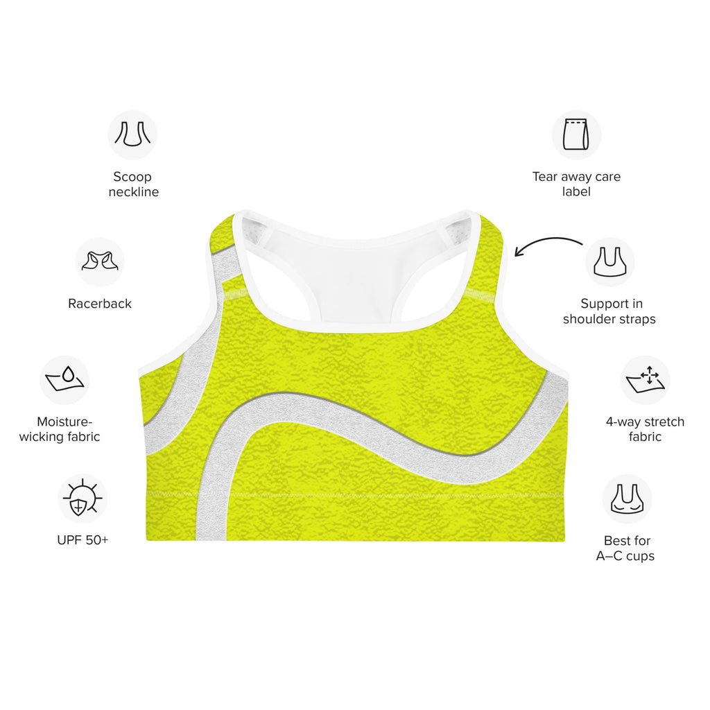Tennis Ball Sports Bra