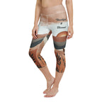 Thankful & Blessed Yoga Capris