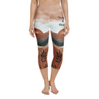 Thankful & Blessed Yoga Capris