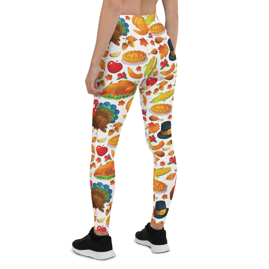 Thanksgiving Pattern Leggings