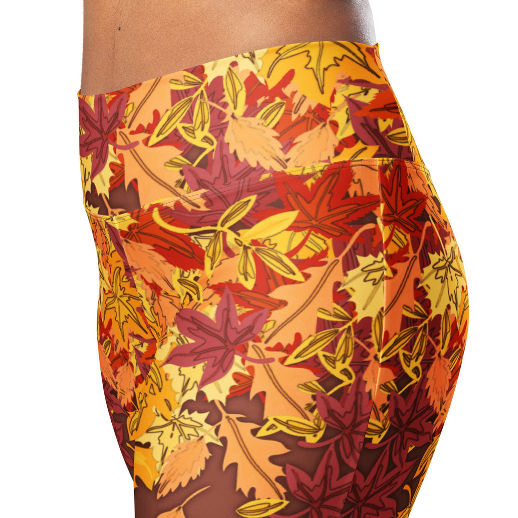 Thanksgiving Vibes Flare Leggings
