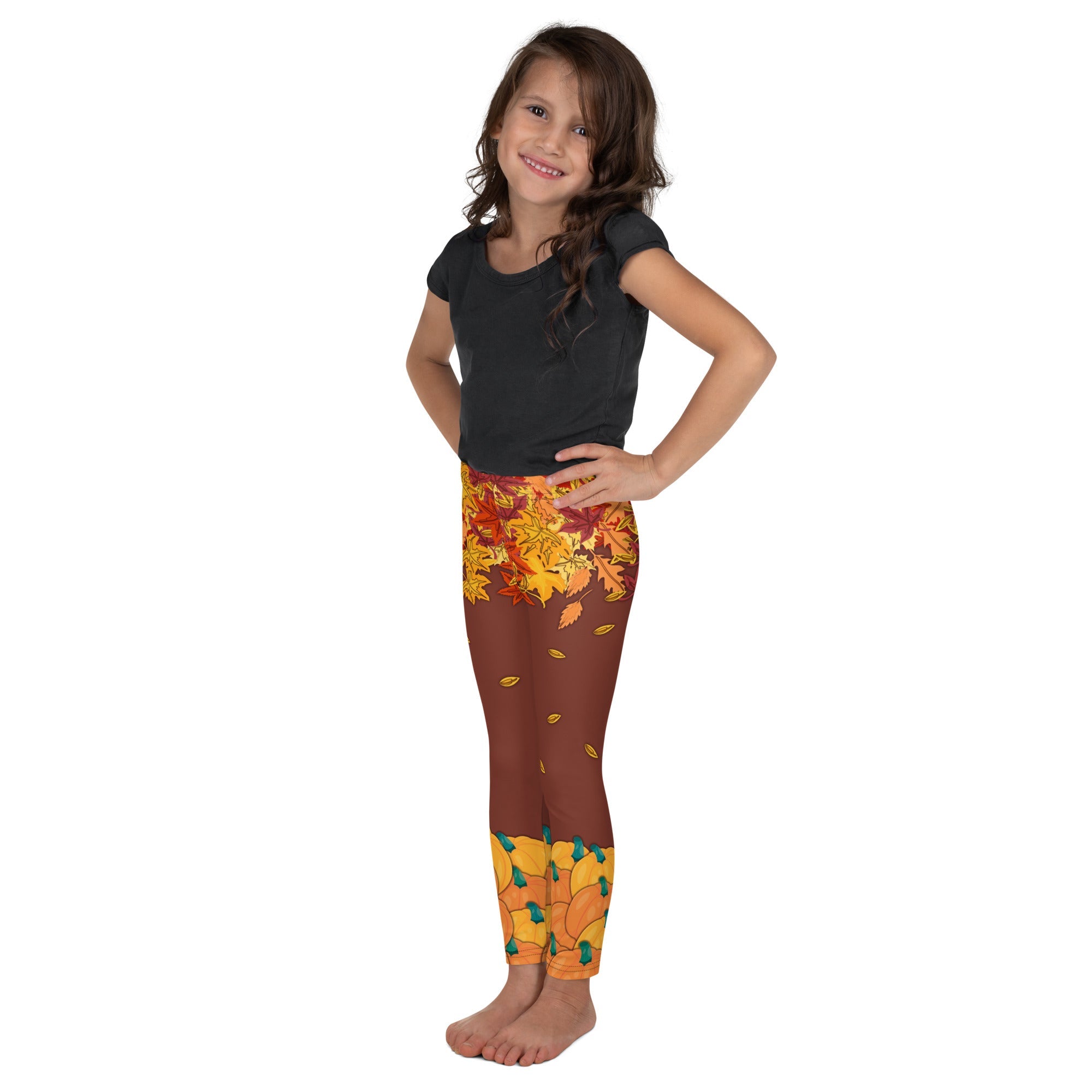 Thanksgiving Vibes Kid's Leggings