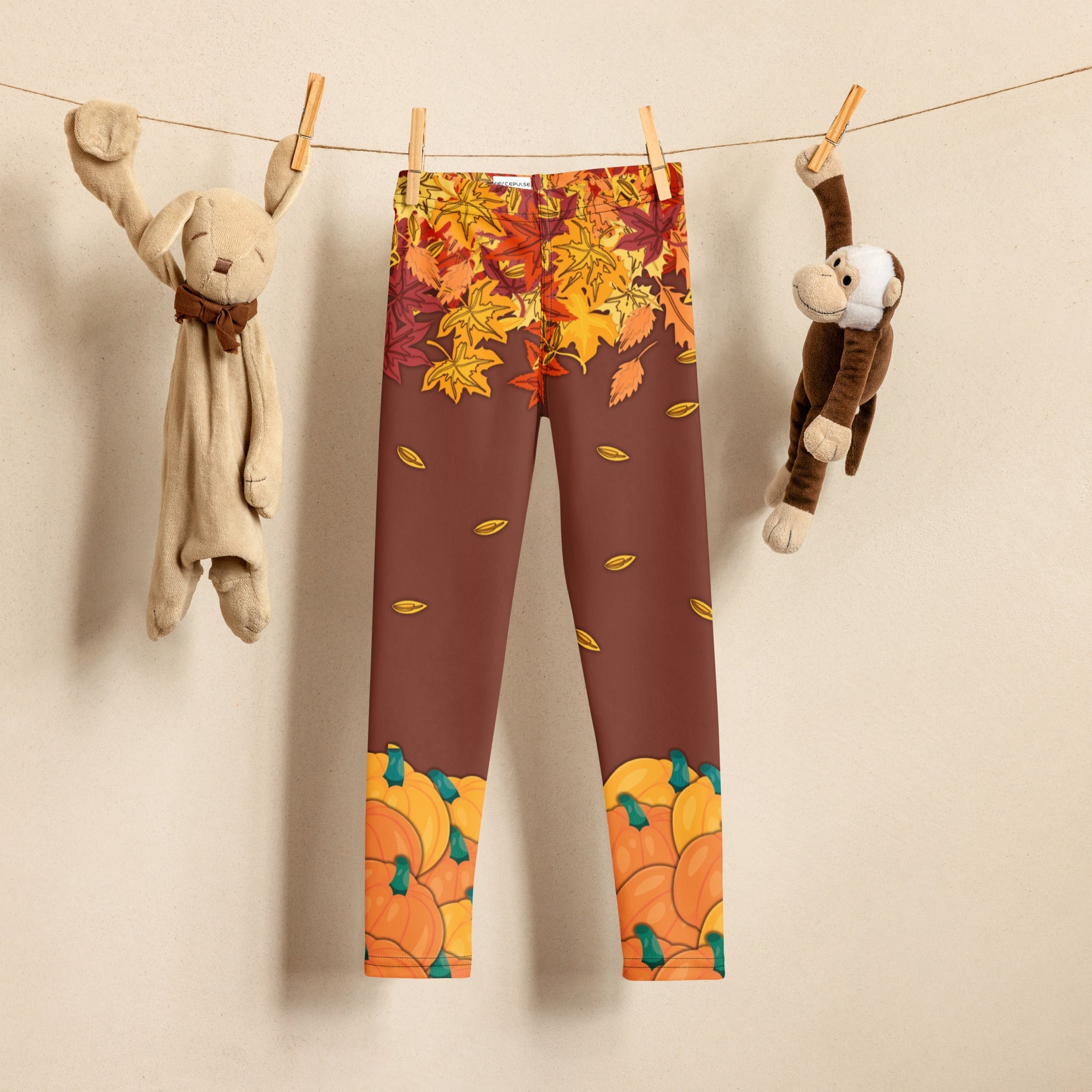 Thanksgiving Vibes Kid's Leggings