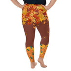 Thanksgiving Vibes Plus Size Leggings