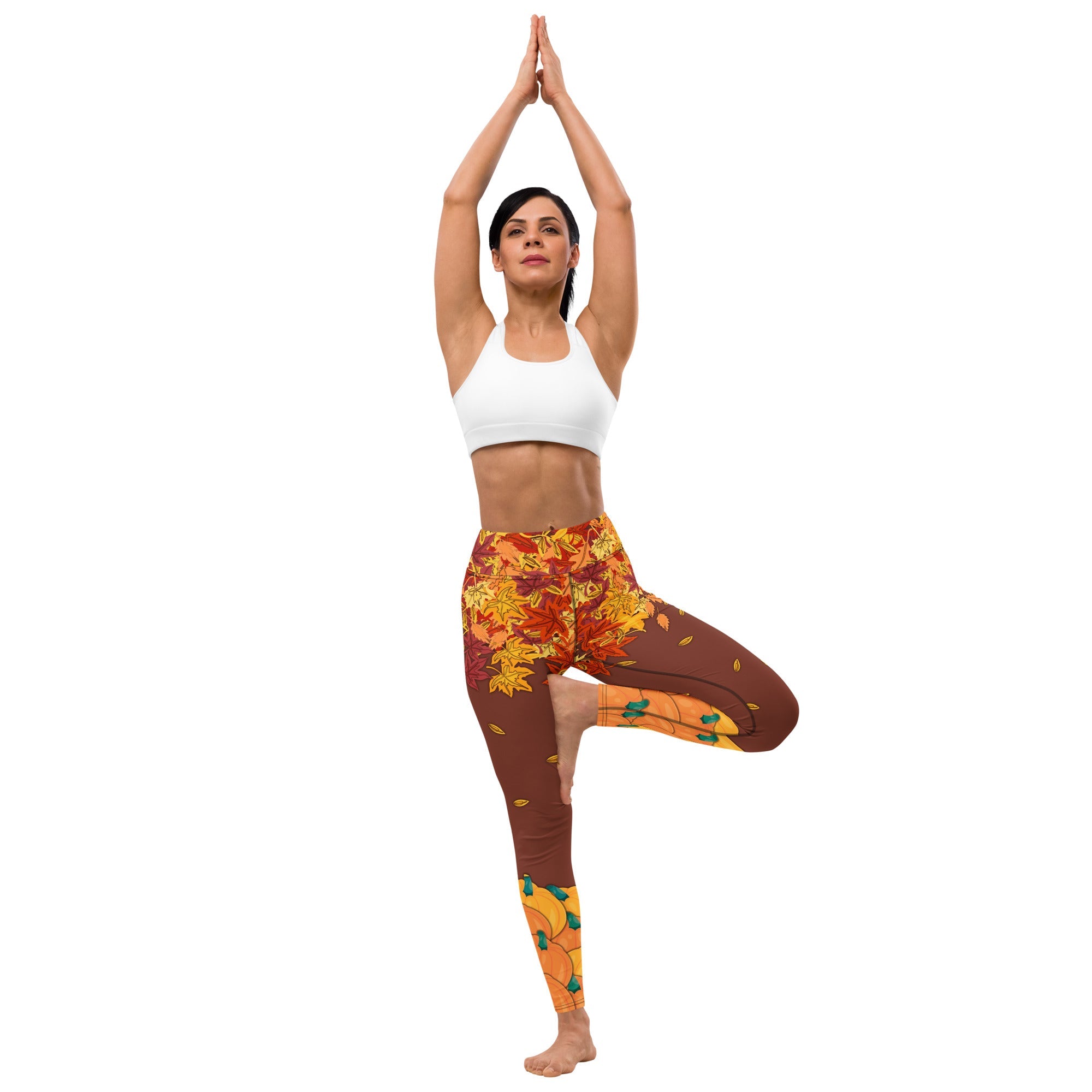 Thanksgiving Vibes Yoga Leggings