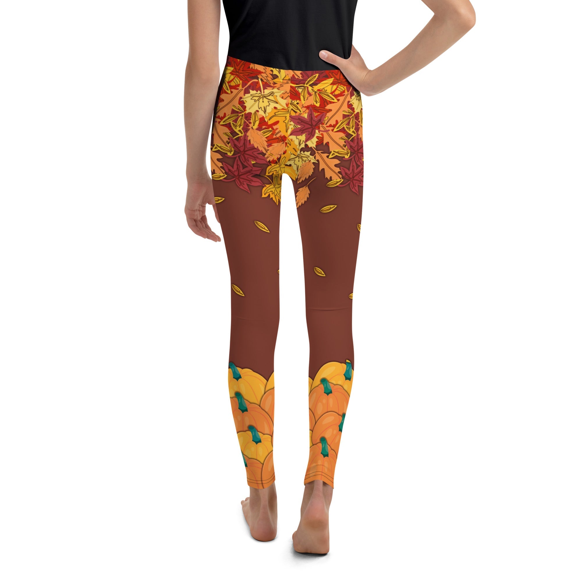 Thanksgiving Vibes Youth Leggings