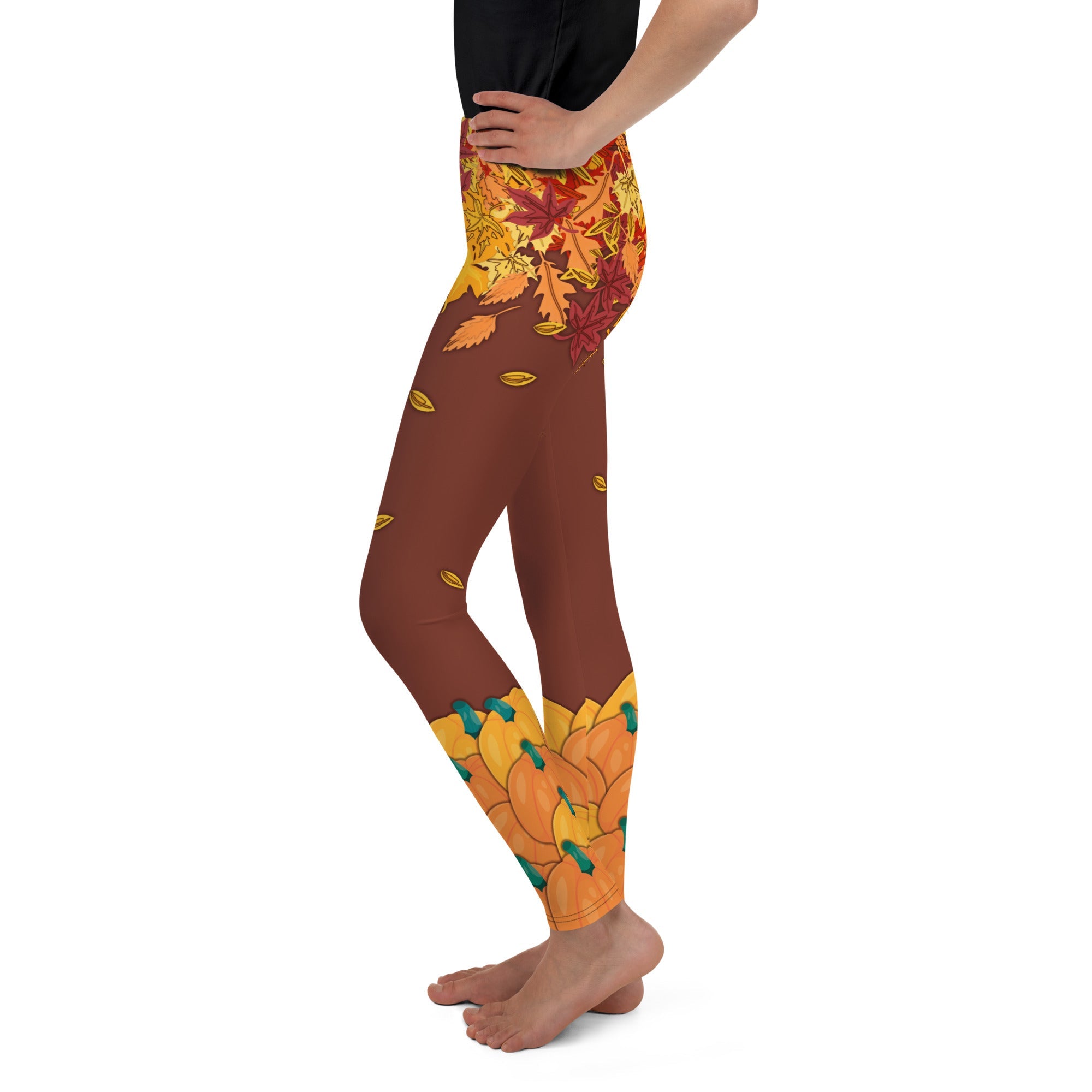 Thanksgiving Vibes Youth Leggings