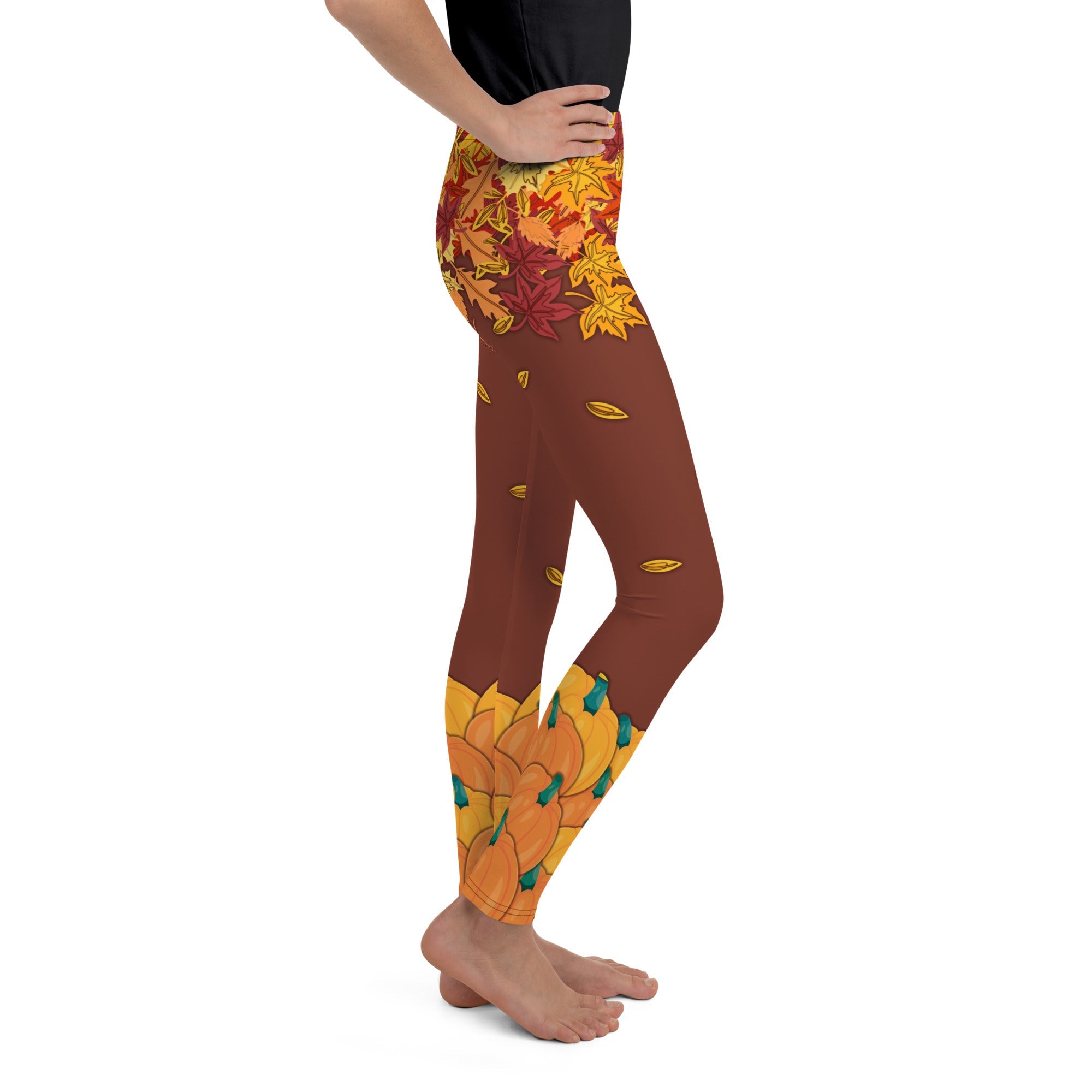 Thanksgiving Vibes Youth Leggings