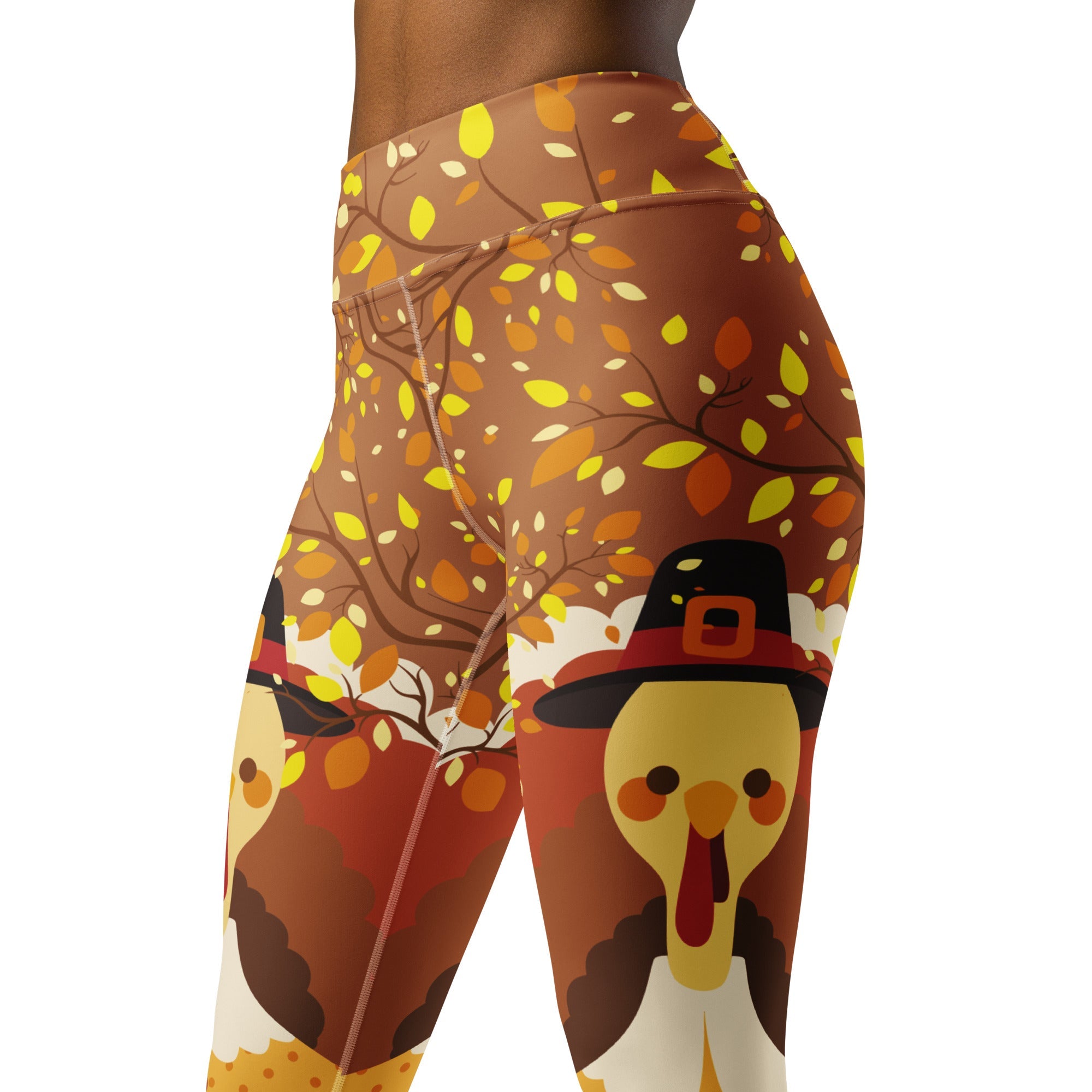 Thanksgiving Yoga Leggings