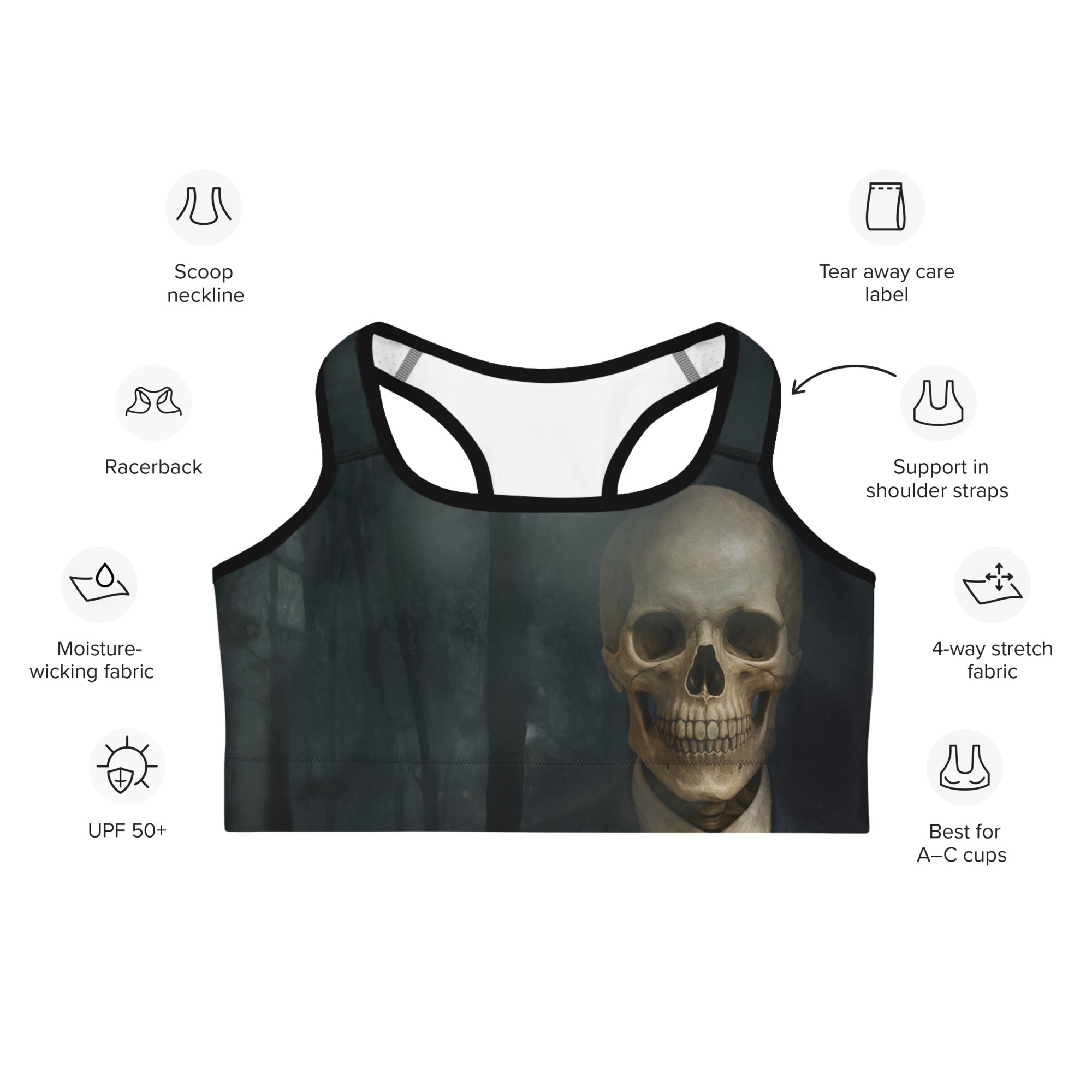 The Corpse Boss Sports Bra