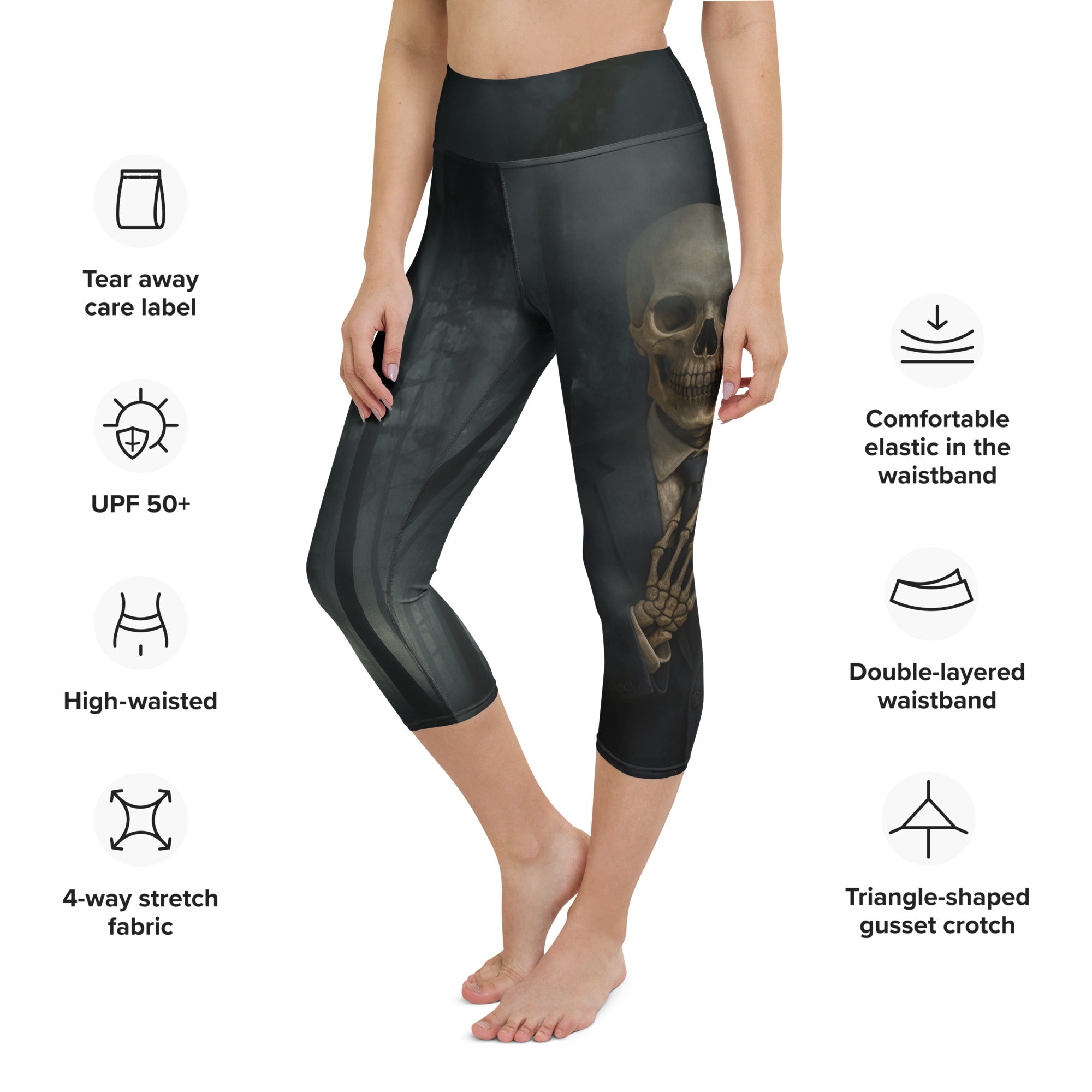 The Corpse Boss Yoga Capris