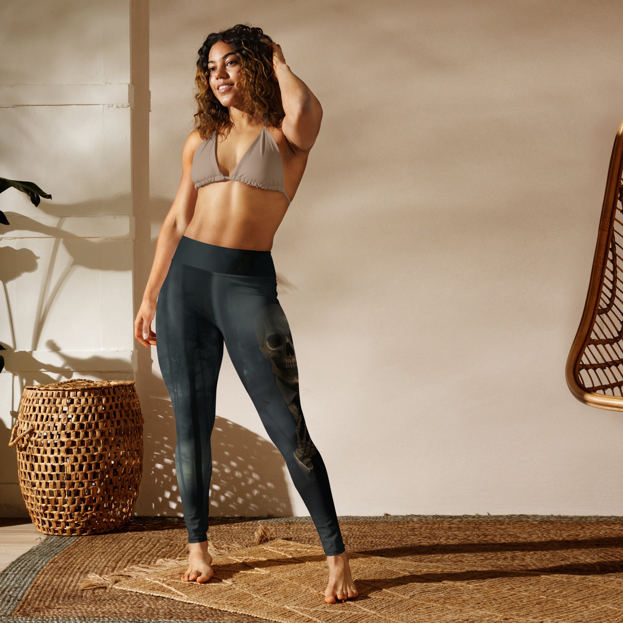 The Corpse Boss Yoga Leggings