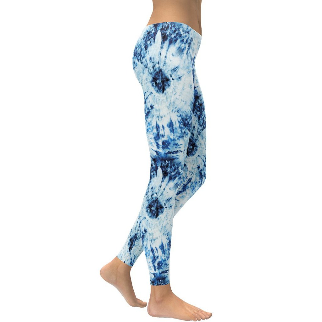 Tie Dye Indigo Leggings