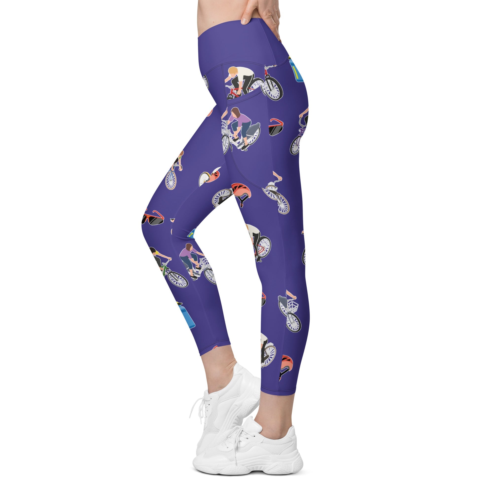 Tour de France Crossover Leggings With Pockets