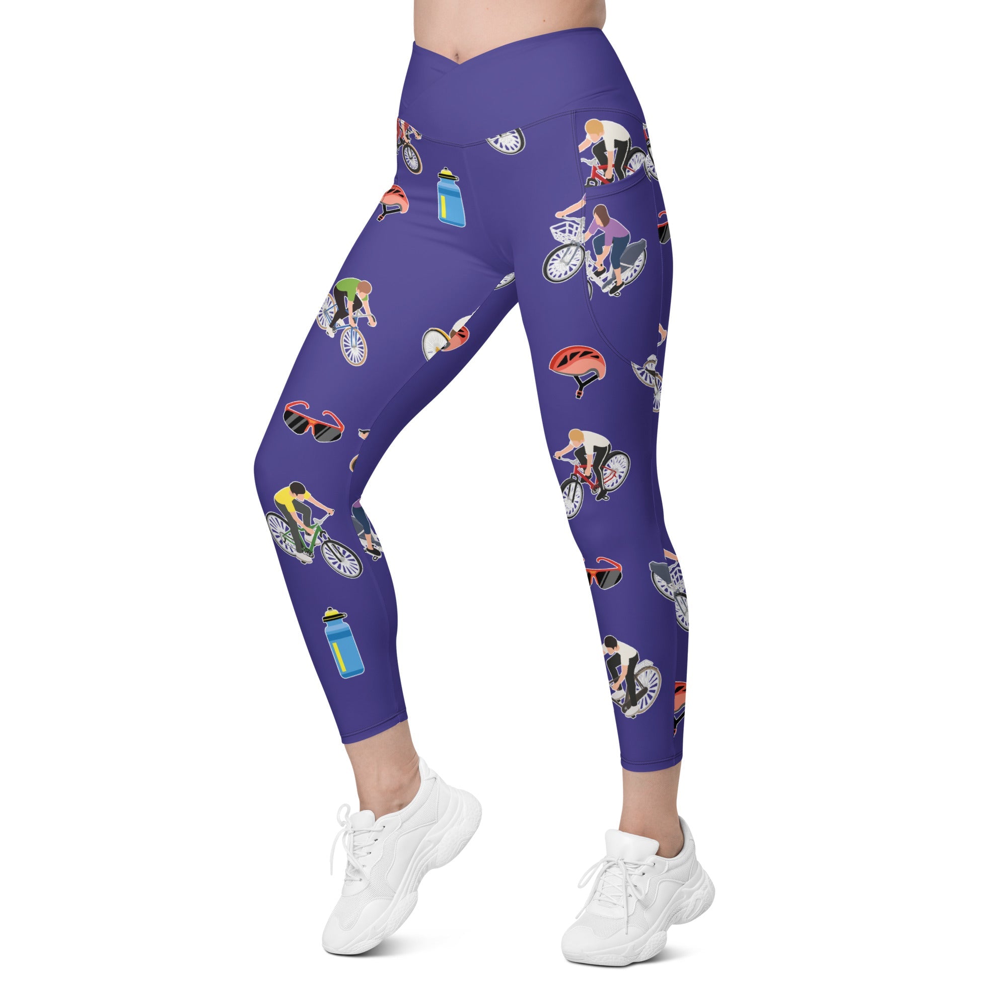 Tour de France Crossover Leggings With Pockets