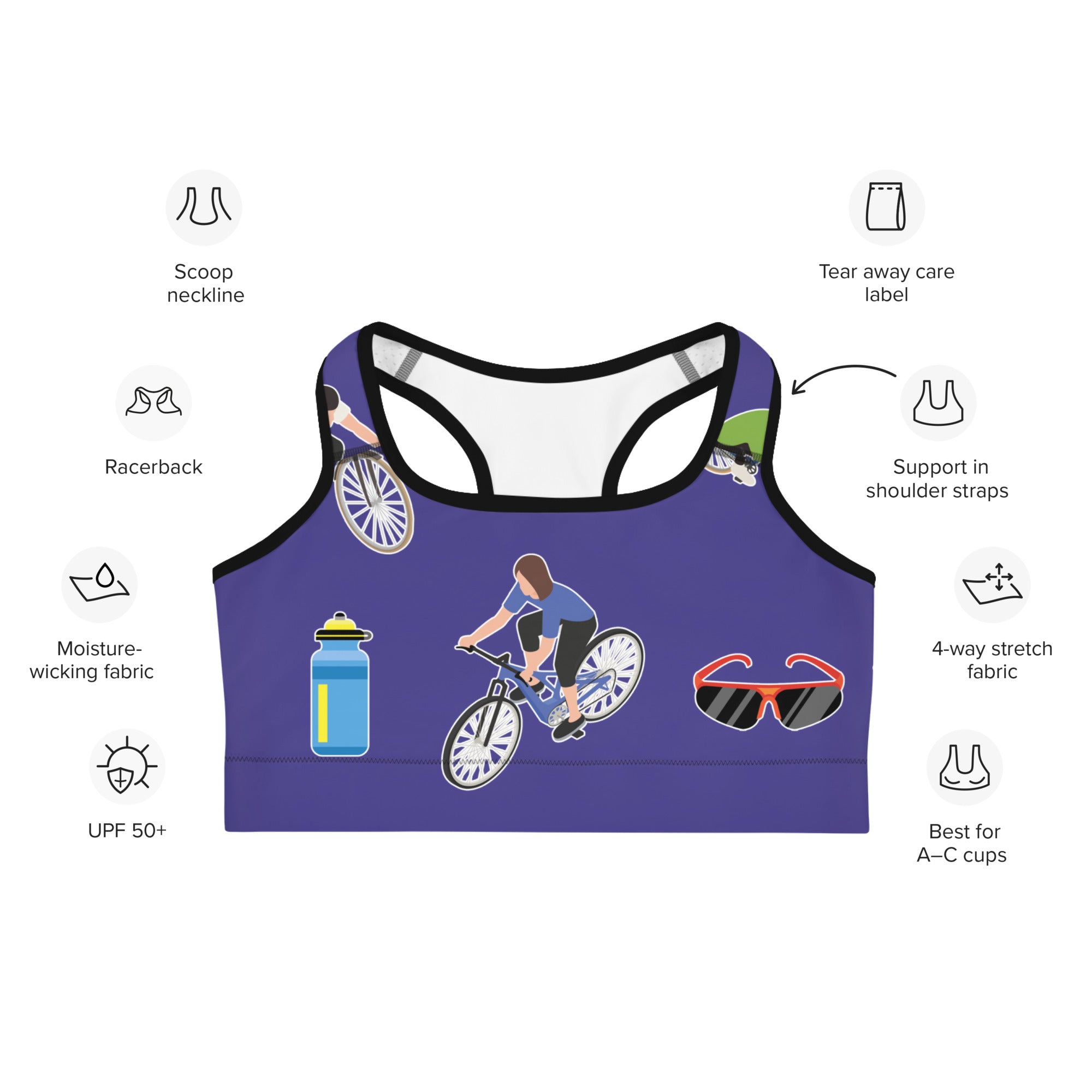 Tour de France Sports Bra