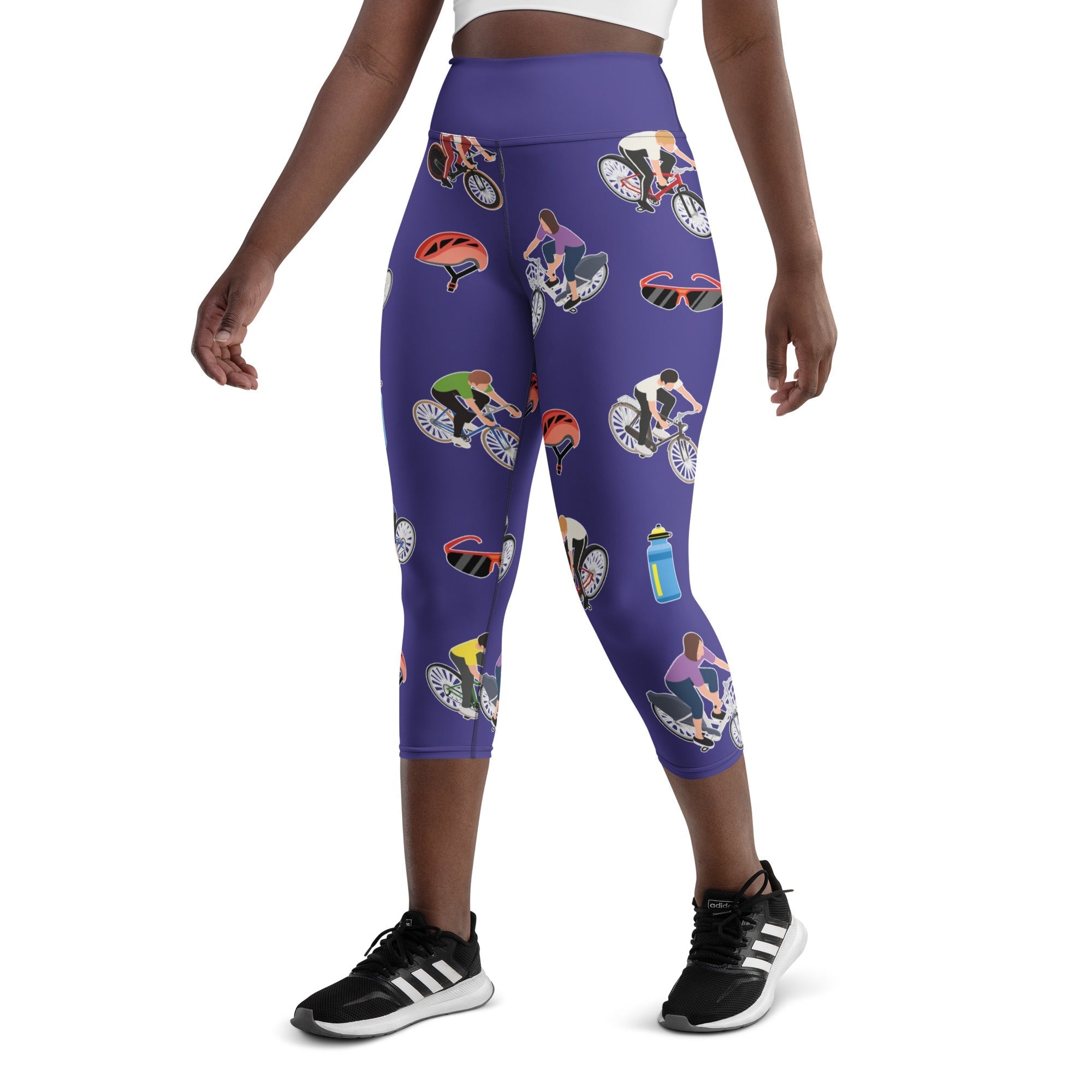 Tour de France Yoga Capris