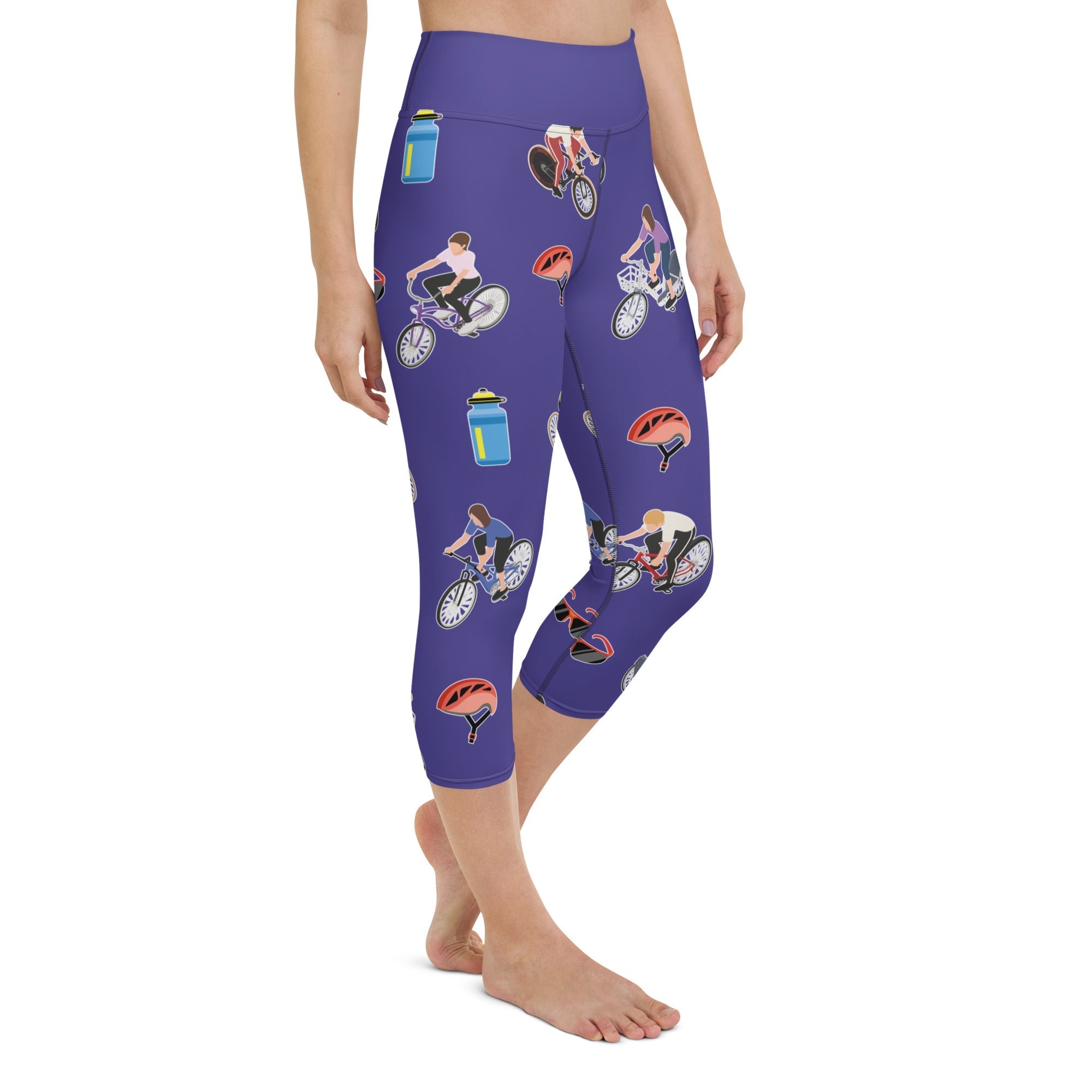 Tour de France Yoga Capris