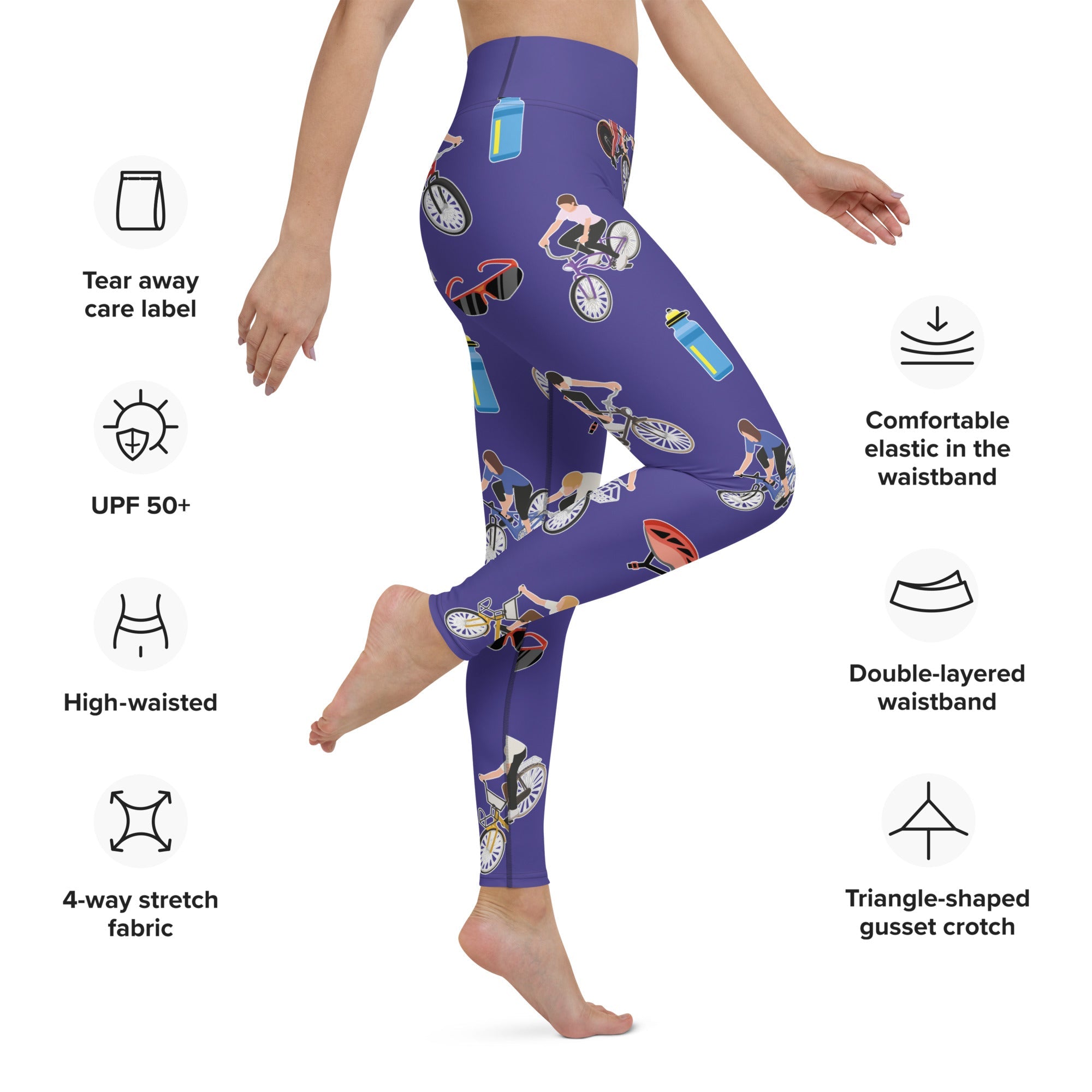 Tour de France Yoga Leggings