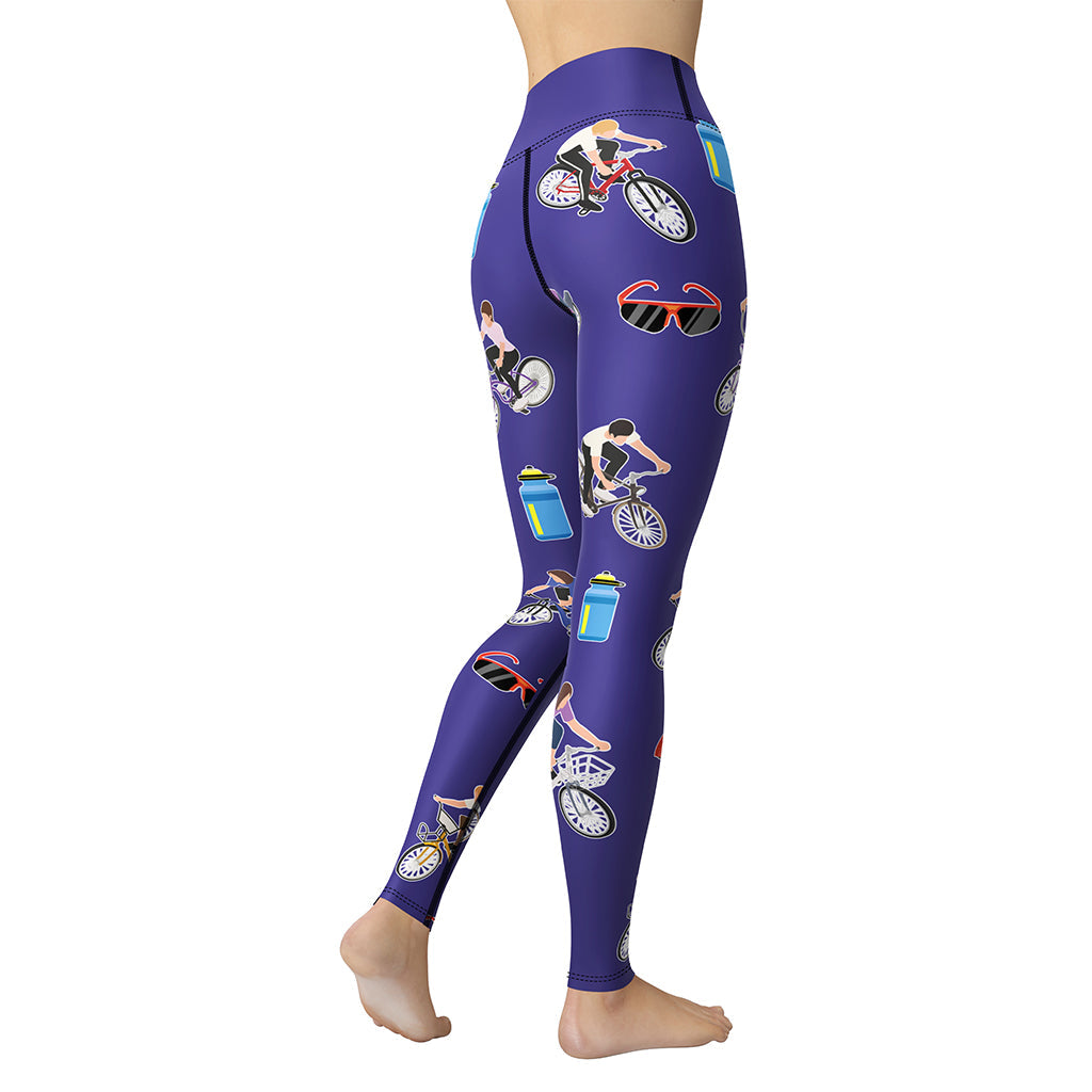 Tour de France Yoga Leggings