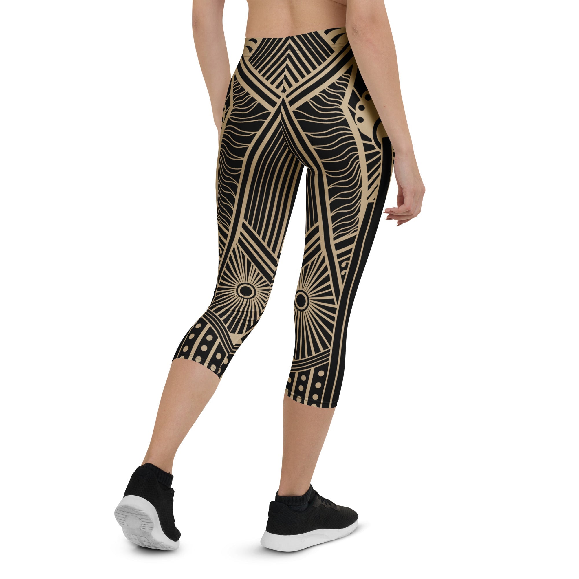 Tribal Geometry Capris