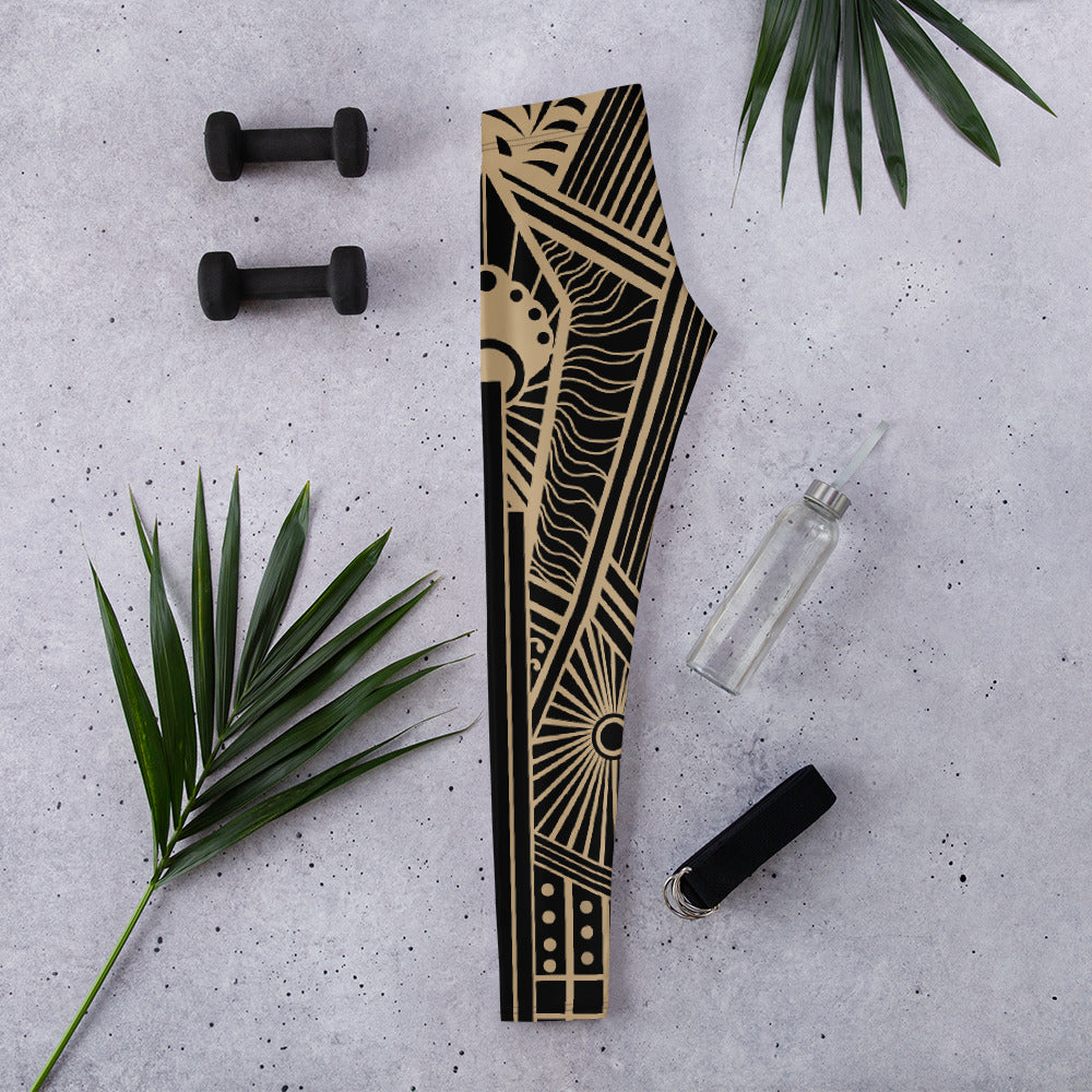 Tribal Geometry Leggings