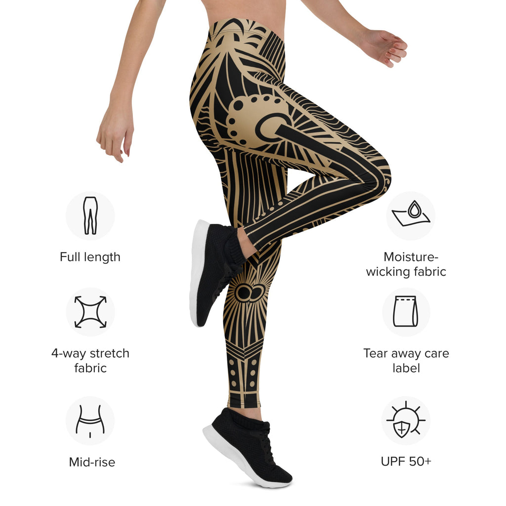 Tribal Geometry Leggings