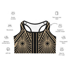 Tribal Geometry Sports bra