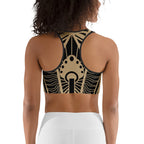 Tribal Geometry Sports bra