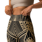 Tribal Geometry Yoga Leggings