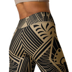 Tribal Geometry Yoga Leggings