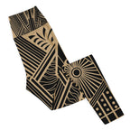 Tribal Geometry Yoga Leggings
