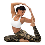 Tribal Geometry Yoga Leggings