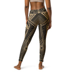 Tribal Geometry Yoga Leggings