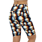 Trippy Alien Biker Shorts
