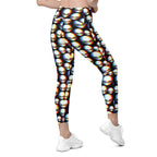 Trippy Alien Crossover Leggings With Pockets