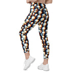 Trippy Alien Leggings With Pockets