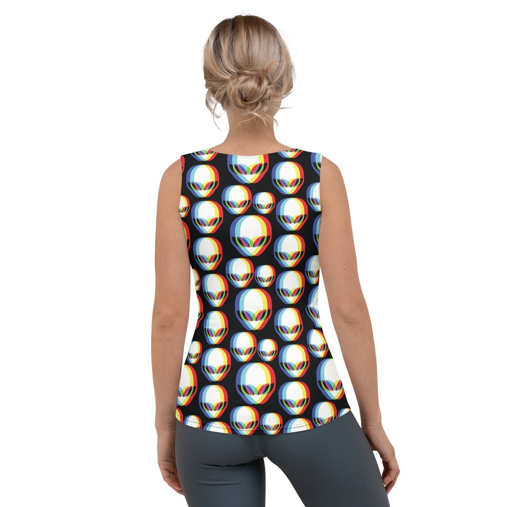 Trippy Alien Tank Top
