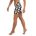 Trippy Alien Yoga Shorts