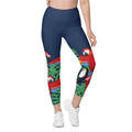 Tropical Birds Leggings With Pockets