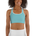 Turquoise Sports Bra