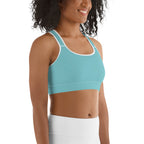 Turquoise Sports Bra