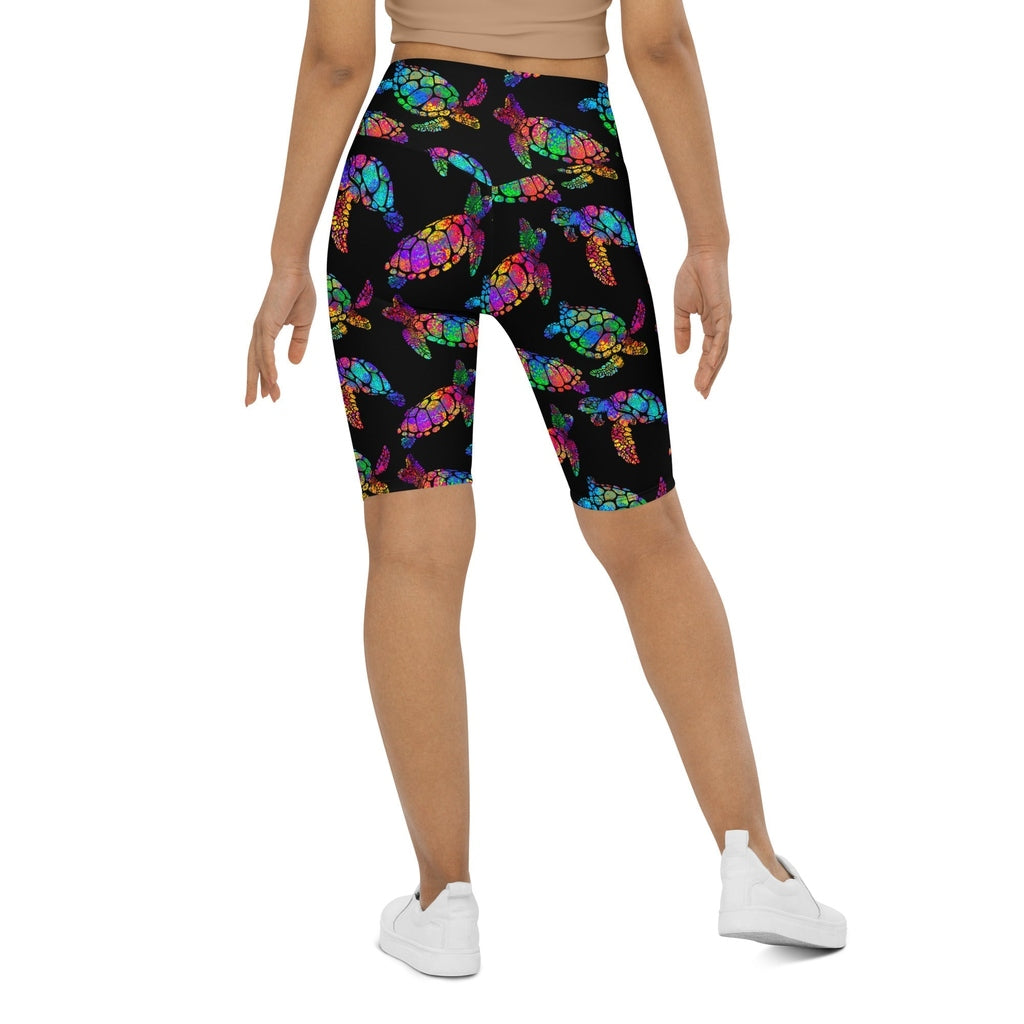 Turtle Biker Shorts