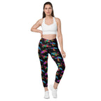 Turtle Crossover Leggings With Pockets