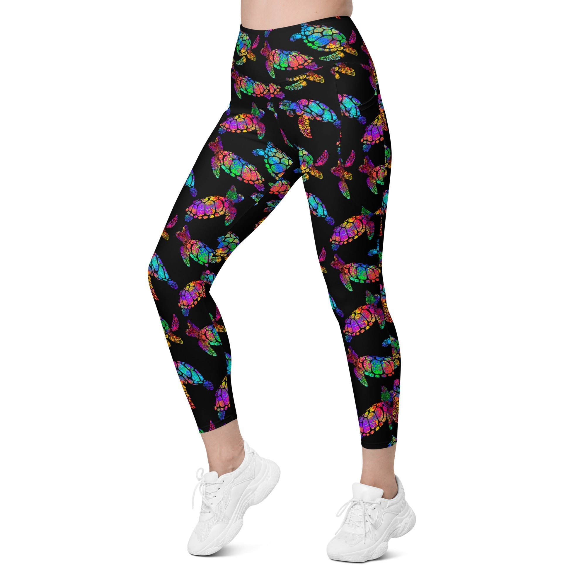 Turtle Leggings With Pockets