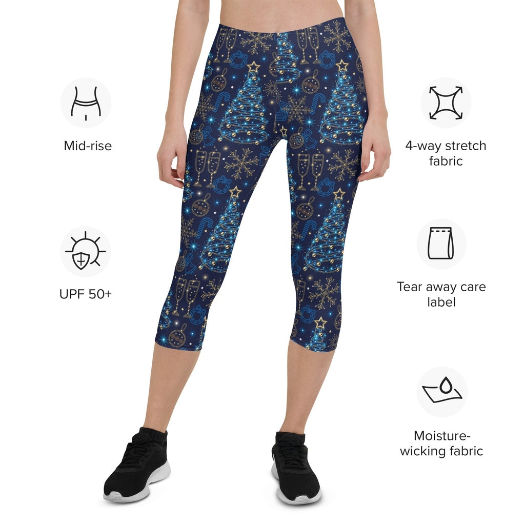 Twinkling Tinsel Dreams Capris