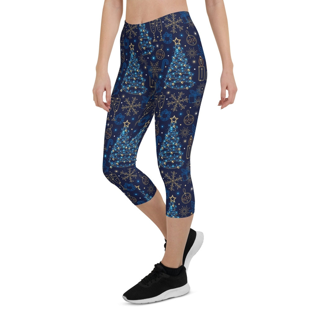Twinkling Tinsel Dreams Capris